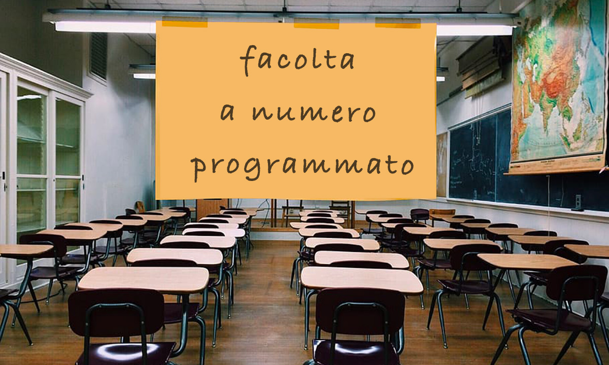 Facoltà a numero programmato 2020