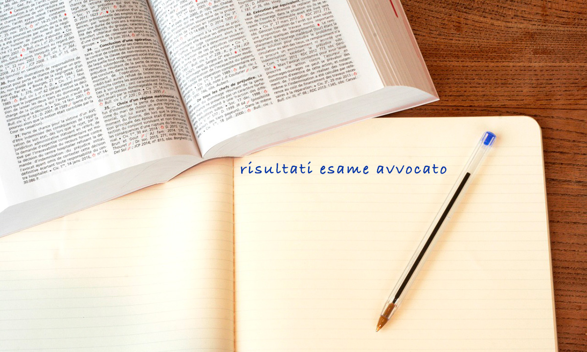 Risultati esame avvocato 2019-2020