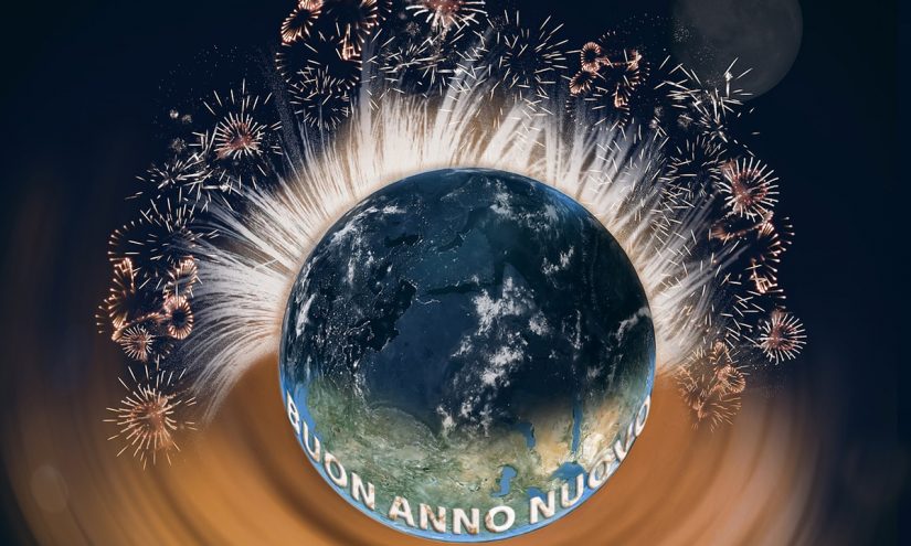 Immagini con frasi di auguri di buon anno nuovo e felice Capodanno