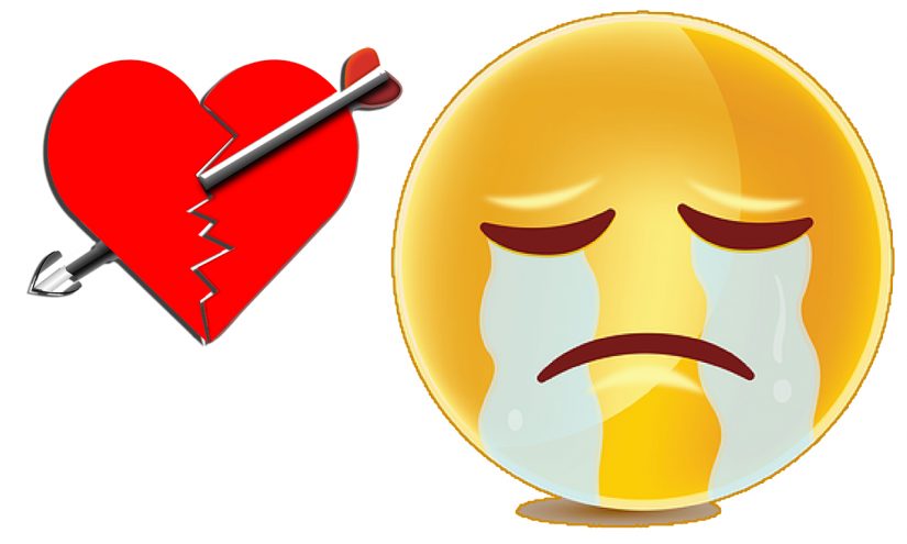 Emoticon stato facebook amore finito