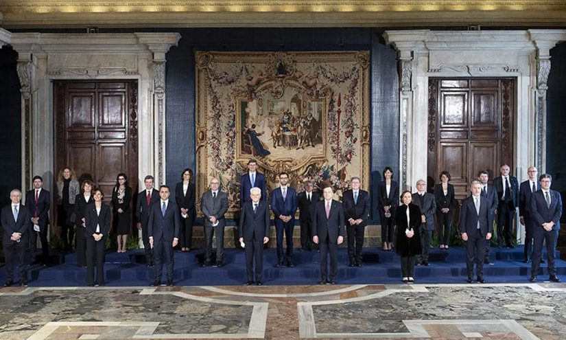 Elenco ministri con portafoglio Governo Draghi